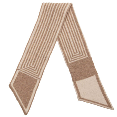 Elie Beaumont Oat Stripes Pull Through Scarf