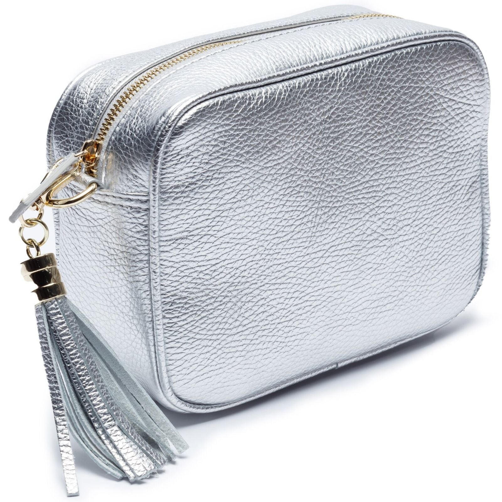 ELIE BEAUMONT ボディバッグ グレー Metallic Collection