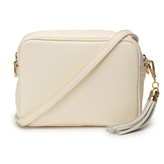 Elie Beaumont Ivory Leather Bag