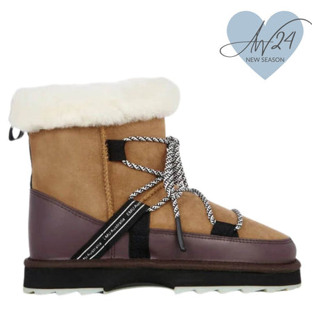 Emu Blurred Micro Boot - Chestnut