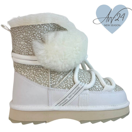 Emu Waddi Sheepskin Boots - Coconut