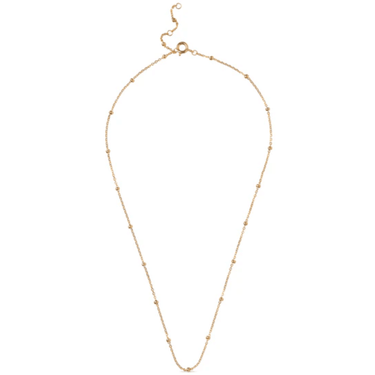 ENAMEL Copenhagen Gold Beaded Chain Necklace