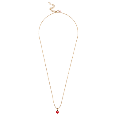 enamel-copenhagen-gold-amore-necklace-red