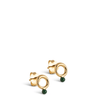 enamel-copenhagen-gold-dotta-stud-earrings-green
