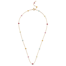 multi coloured bead necklace