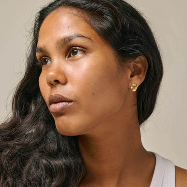 ENAMEL Copenhagen Gold Maia Stud Earrings