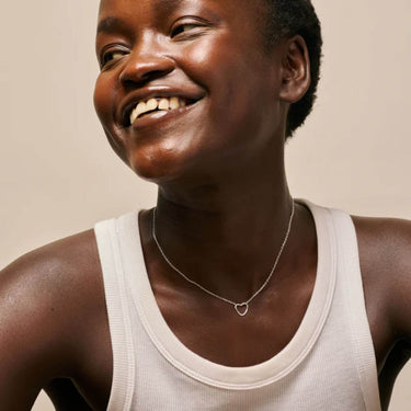 enamel-copenhagen-silver-organic-heart-necklace