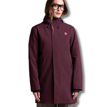 Flotte Beaubourg Prune Waterproof Coat