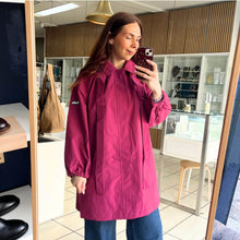 flotte-richelieu-dark-pink-waterproof-balloon-sleeve-coat