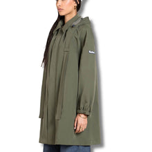 Flotte Richelieu Khaki Green Waterproof Balloon Sleeve Coat