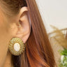 gold-large-oval-cream-stone-clip-on-earrings