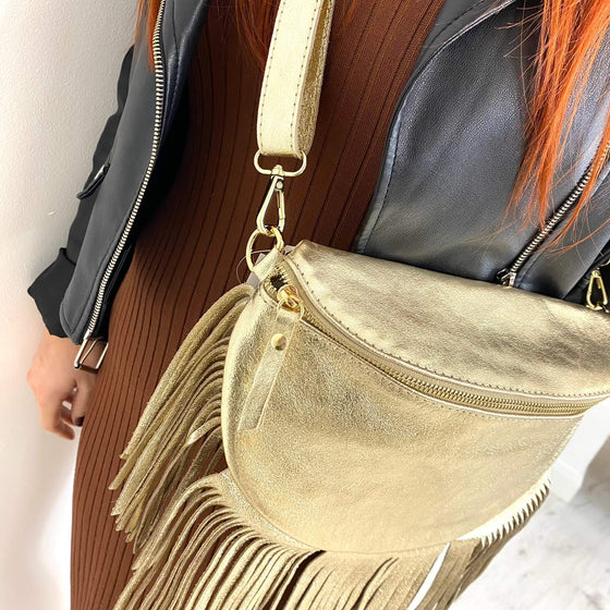 Frosted PU Leather Tassel Fringe Bags Vintage Fashion Designer Bag Women  Shoulder Crossbody Bag Bags Women's