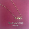 Rebecca My Name Gold Necklace - Grace