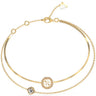 Guess 4G Crush Layered Bracelet - Gold