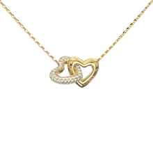 guess-beloved-gold-heart-link-necklace