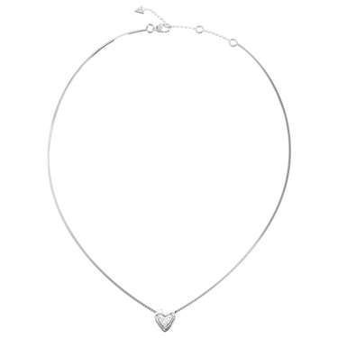 guess-beloved-silver-heart-necklace