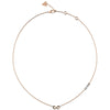Guess Endless Dream Rose Gold Infinity Logo Necklace