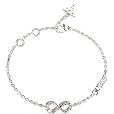 Guess Endless Dream Silver Infinity Logo Bracelet