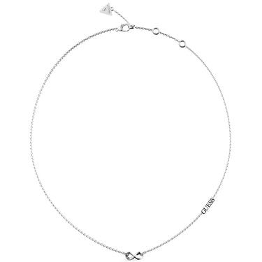 Guess Endless Dream Silver Infinity Logo Necklace