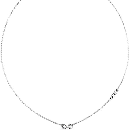 Guess Endless Dream Silver Infinity Logo Necklace