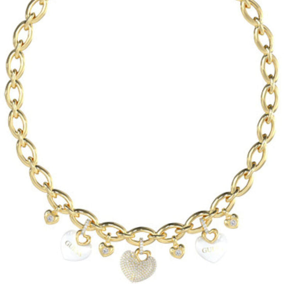 guess-gold-crazy-in-love-white-enamel-heart-chunky-link-necklace