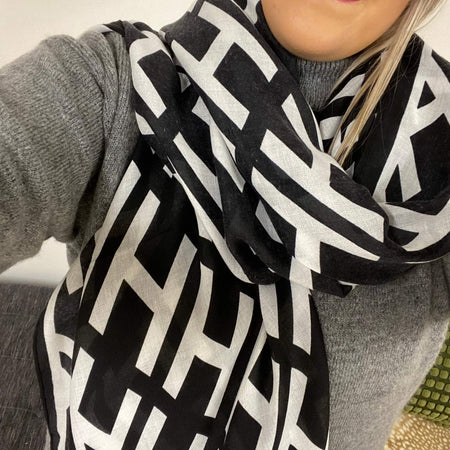 Harmony Scarf - Monochrome