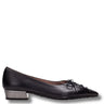 hispanitas-black-leather-pointed-toe-flat-pumps
