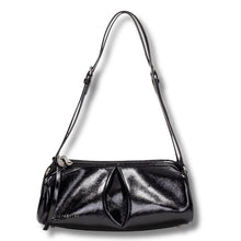 hispanitas-black-patent-barrel-bag