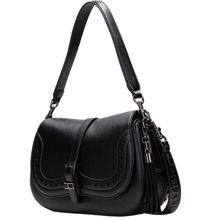 Hispanitas Black Saddle Bag