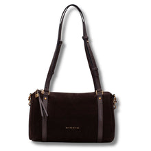 Hispanitas Brown Suede Bag