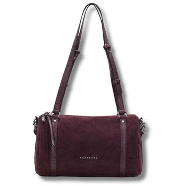 hispanitas-burgundy-suede-bag