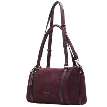 Hispanitas Burgundy Suede Bag