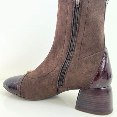 hispanitas-burgundy-suede-leather-low-heel-boots