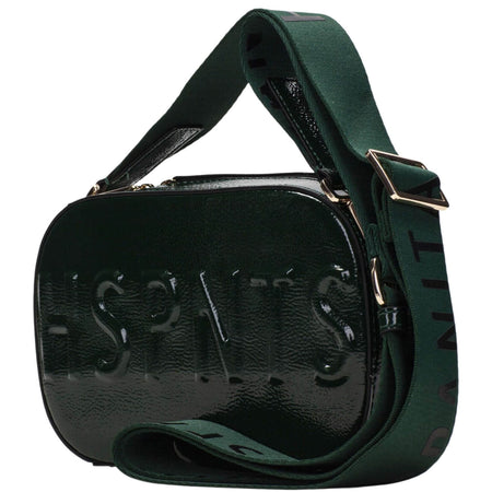 Hispanitas Embossed Leather Crossbody Camera Bag - Green