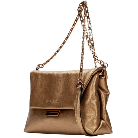 Hispanitas Gold Chain Strap Bag