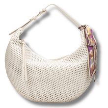 hispanitas-large-cream-shoulder-bag with scarf