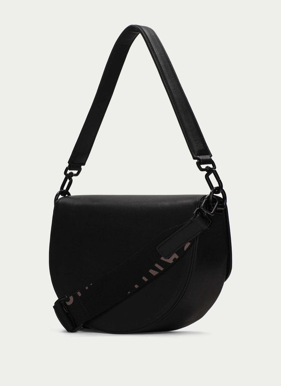 Hispanitas Leather Shoulder Bag - Black