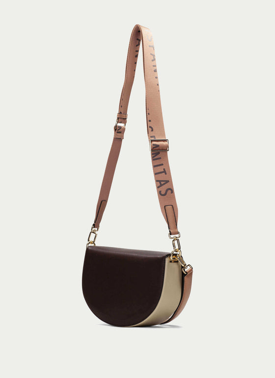 Hispanitas Leather Shoulder Bag - Brown