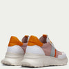Hispanitas Orange Leather Slip On Chunky Sneakers