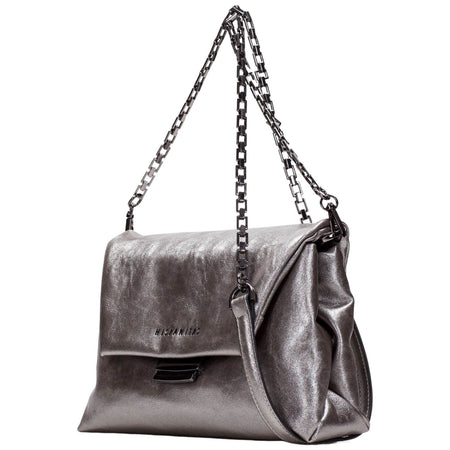 Hispanitas Pewter Chain Strap Bag