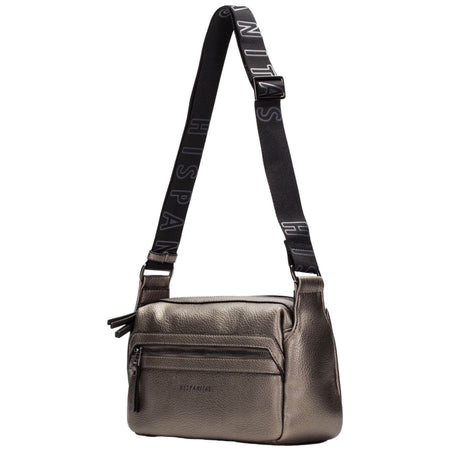 Hispanitas Pewter Sporty Crossbody Bag