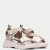 hispanitas-sporty-silver-gold-leather-velcro-strap-sandals