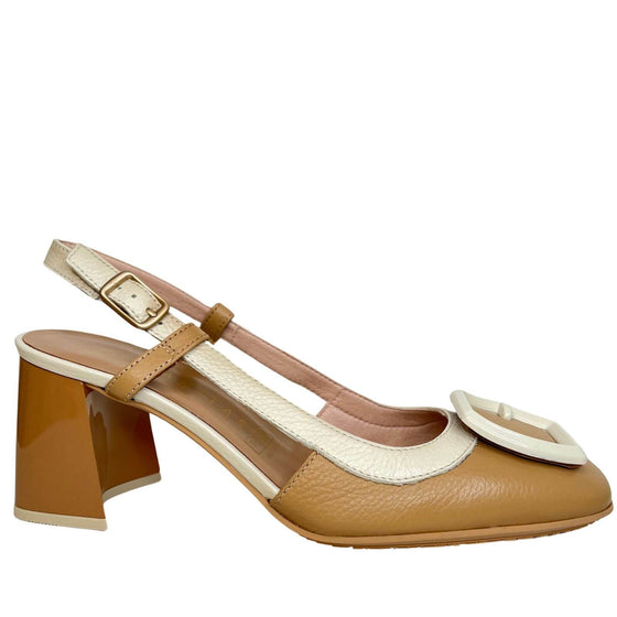hispanitas-tan-cream-leather-heeled-shoes