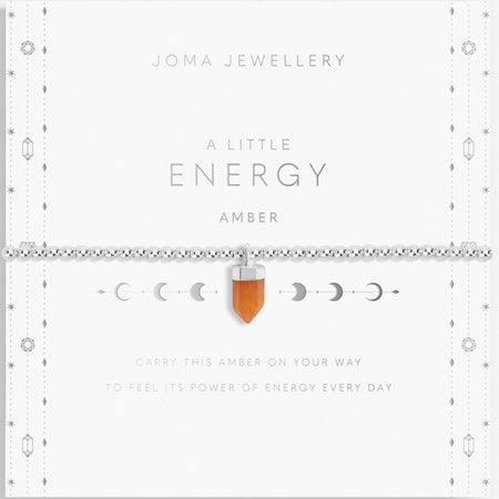 Joma Affirmation Crystal A Little 'Energy' 'Amber' Bracelet