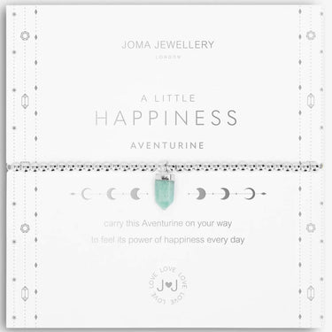 Joma Affirmation Crystal A Little 'Happiness' Aventurine' Bracelet