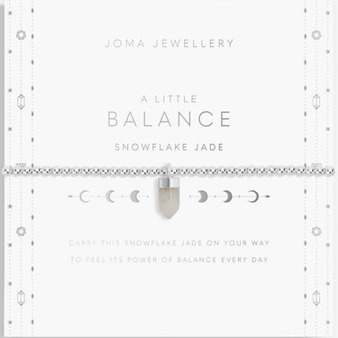 Joma Balance Snowflake Jade Bracelet