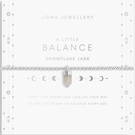 Joma Balance Snowflake Jade Bracelet