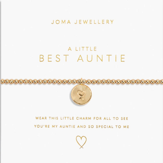 Joma Best Auntie Bracelet - Gold