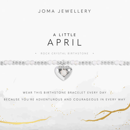 Joma Birthstone Bracelet - April