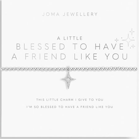 Joma Blessed To Have A Friend Like You Bracelet